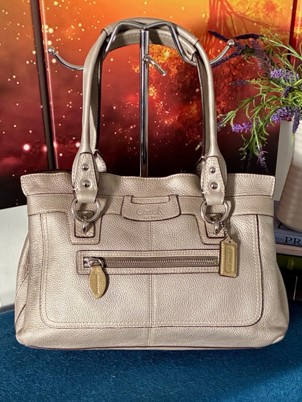 Coach Penelope Leather Satchel